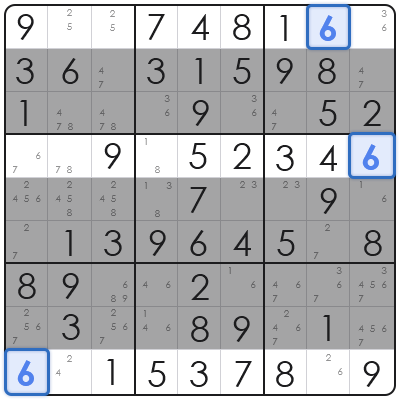 sudoku xy chain